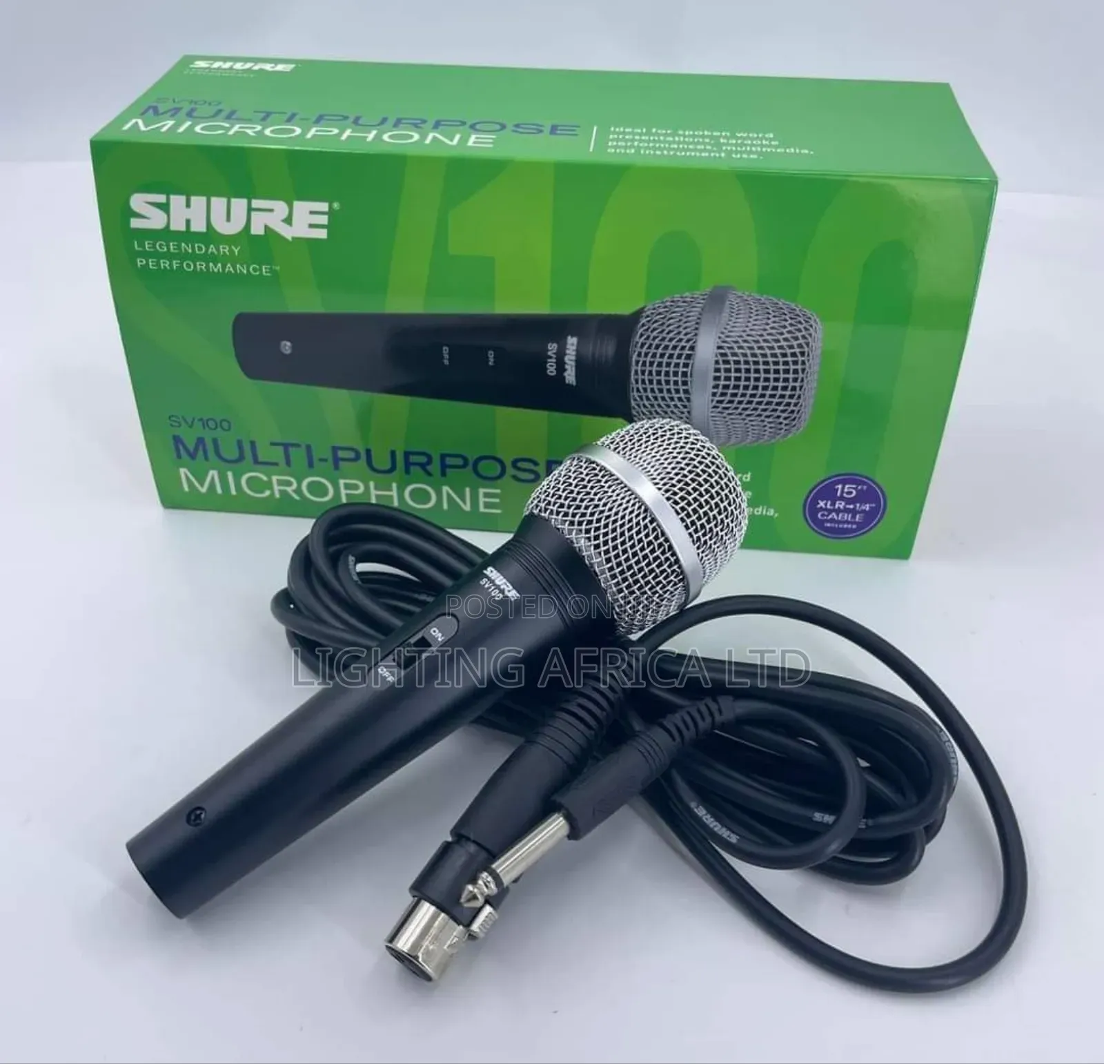 Shure Original Wired Microphone With 10m Strong Cable