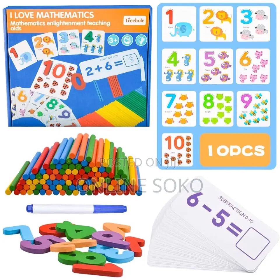 Pre-School I Love Mathematics Montessori Educational Games