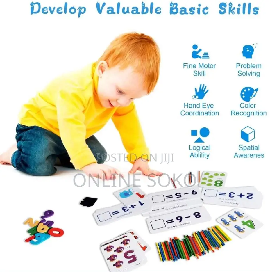 Pre-School I Love Mathematics Montessori Educational Games