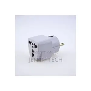 Universal European Multi-Socket Power Adapter