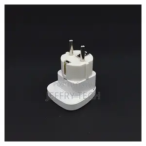 Universal European Multi-Socket Power Adapter