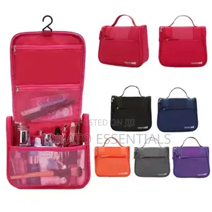 Travel Toiletry Bag - Organizer for Cosmetics, Makeup