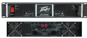 Peavy Cs 2000 Power Stereo Amplifier Usa