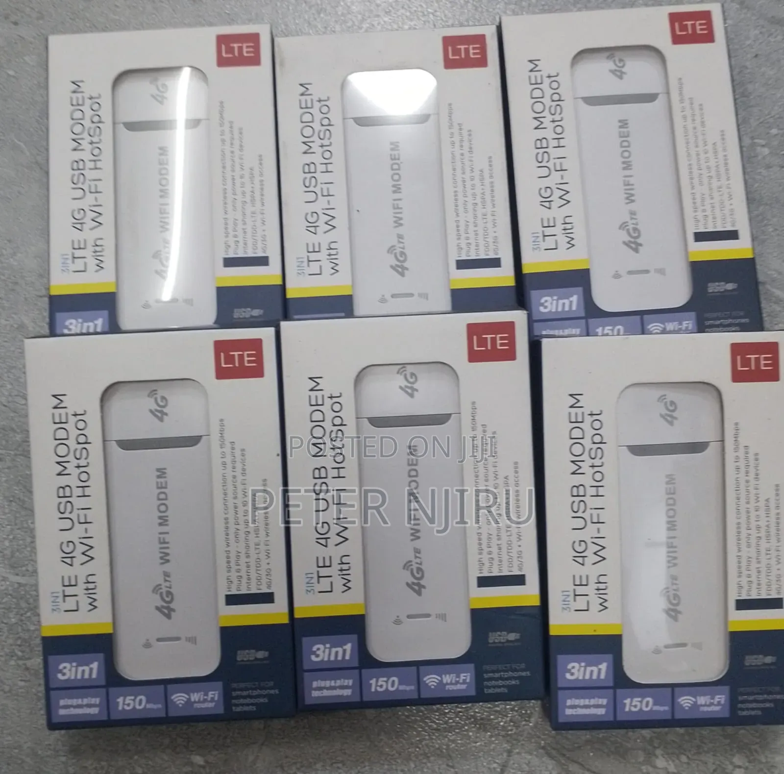 4g Wifi Modem Available