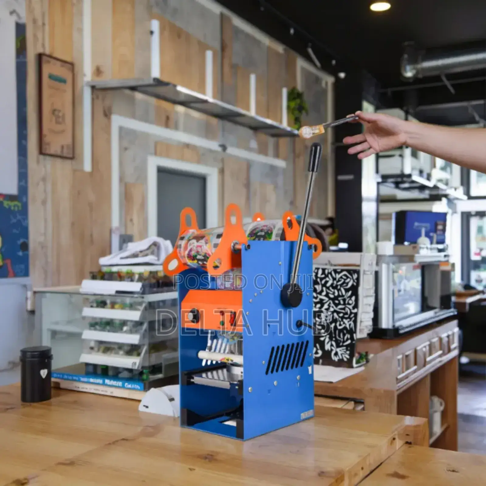 Efficient Commercial Boba Cup Sealer Machine