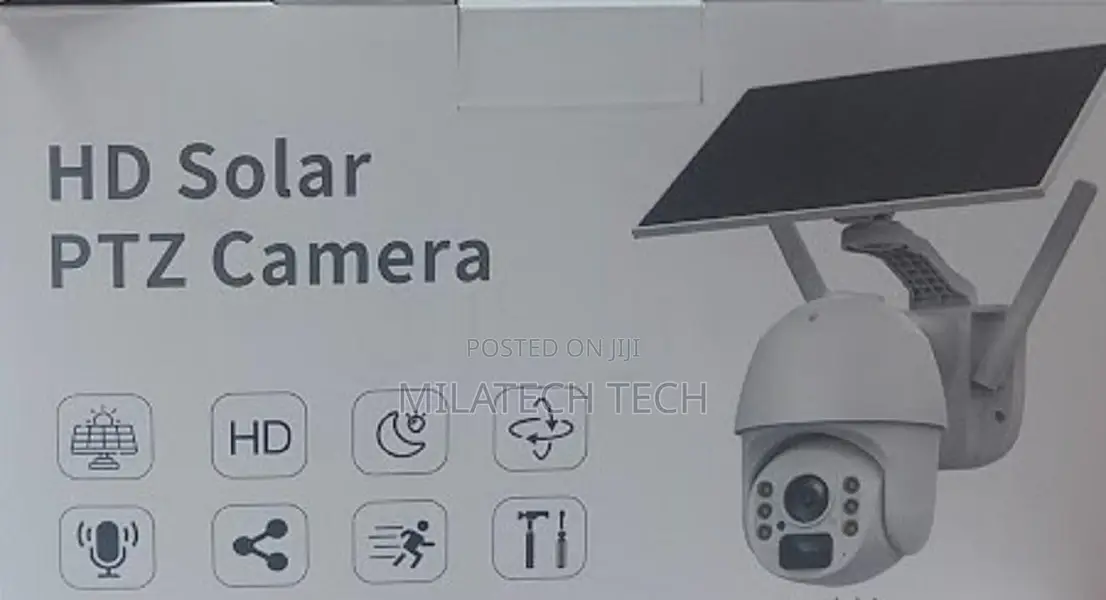 (4g) 5mp Sim Card Solar PTZ Outdoor Camera.