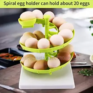 Sliding Spiral Egg Holder