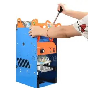 Hand-Held Paper Plastic Cup Sealer for Milk Tea Cups