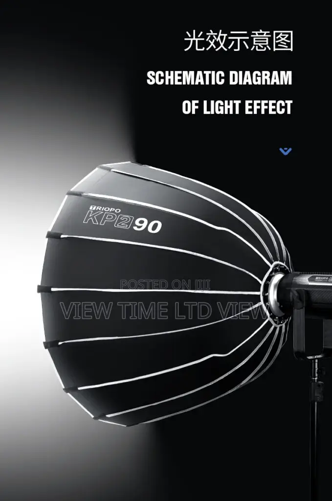 Triopo Kp2 90cm Deep Parabolic Softbox