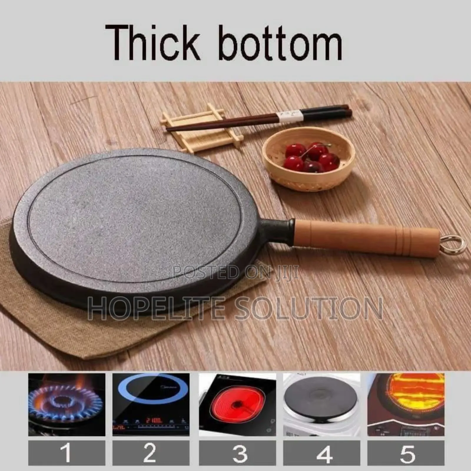 Thicken Cast Iron Chapati Pan
