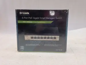 D-Link 8 Port DGS-1100-08p Poe Smart Switch