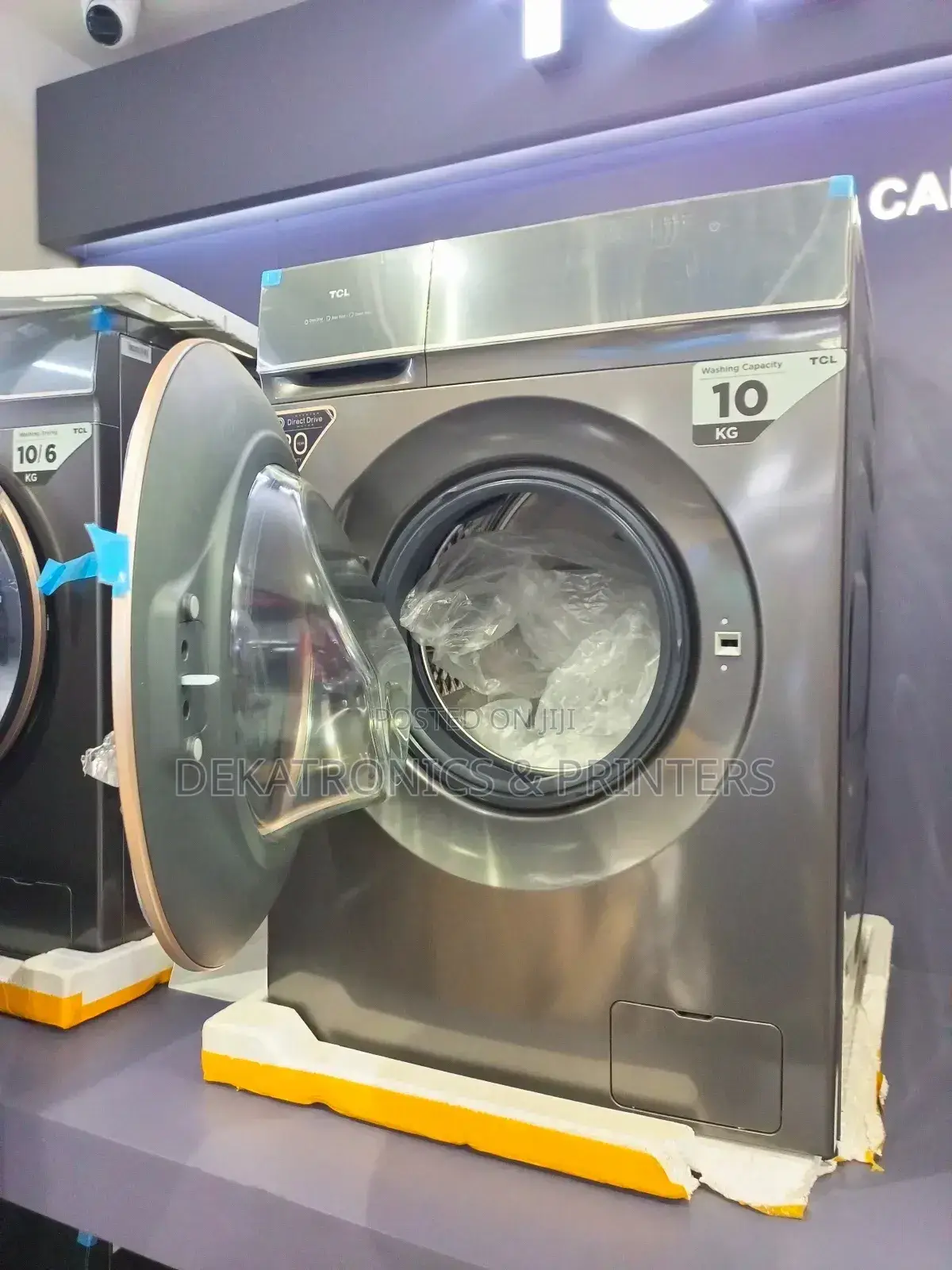 TCL 10kg Front Load Washing Machine P210flg
