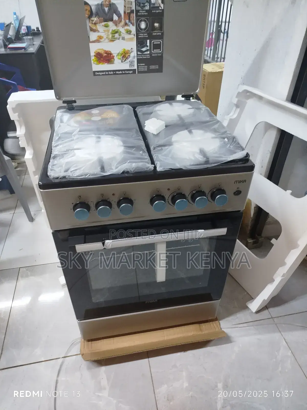 Mika Standing Cooker 60×60cm