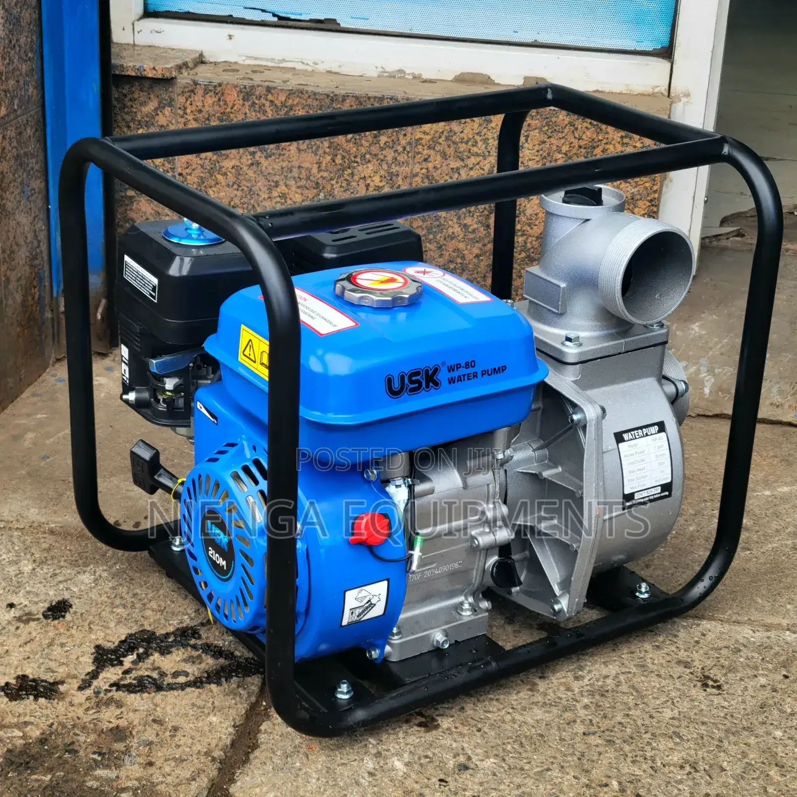 Usk Water Pump Machine 3" Wp - 80