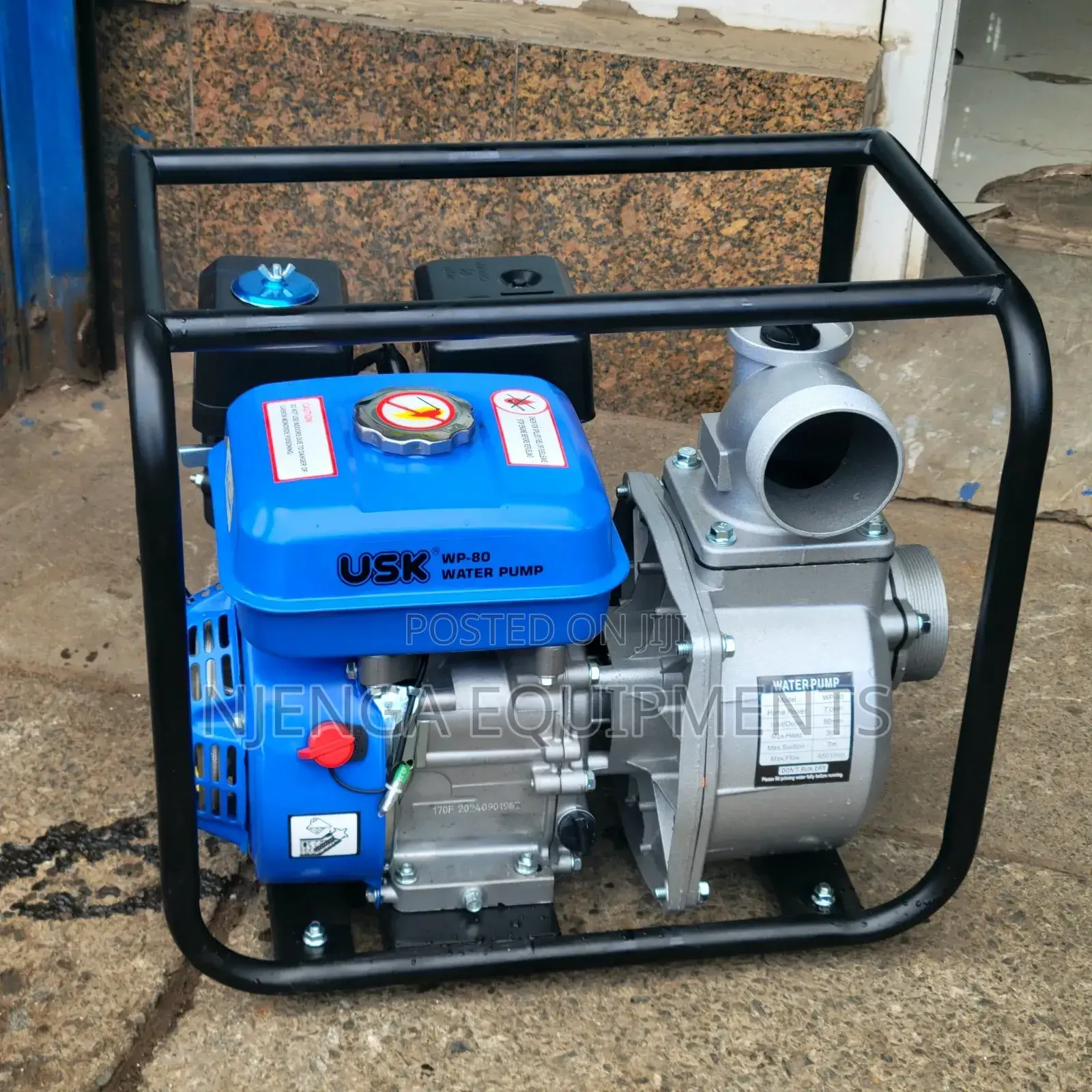 Usk Water Pump Machine 3" Wp - 80