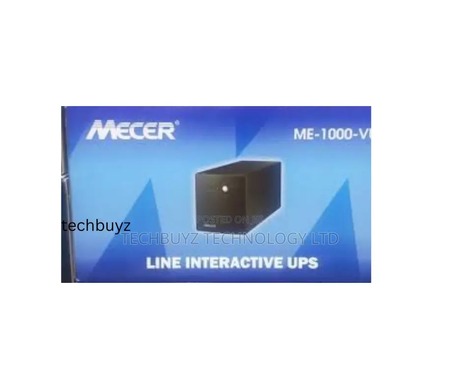 Mecer 1000va Line Interactive Ups (Me-1000-Vu)
