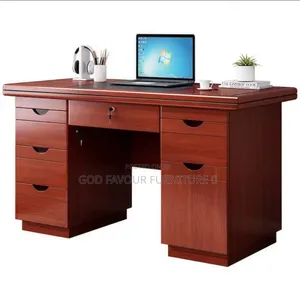 Executive Brown Office Desk Es9kj