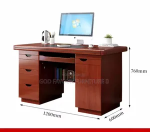 Modern Executive Office Desk With Drawers Jhg6d