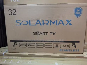 Solarmax 32 Inch Smart Android Tv Frameless With Bluetooth