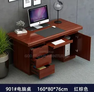 New Modern Executive Office Desk With Drawers Hj9k