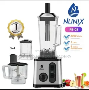 Nunix 2000w 3in1 Heavy Duty Commercial Blender
