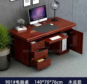 Brown Generic Executive Office Desk/Table Yt5rf