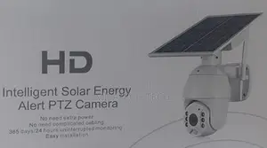 4g PTZ Solar Powered Dua Lens Camera