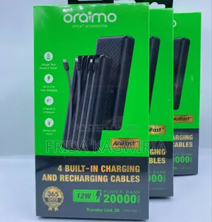27000 Mah Oraimo Powerbank With Cables