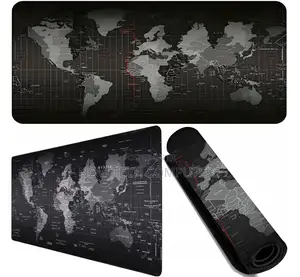 Large Mouse Pad World Map 80cm*30cm Non-Slip Gaming
