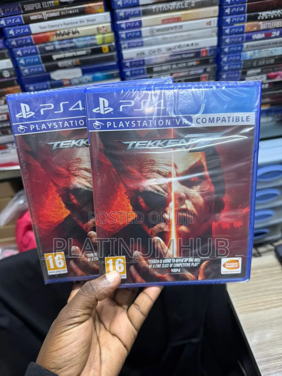 Tekken7 Ps4 Game Vr