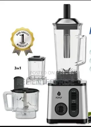 2000 Watts Nunix 3 in 1 Commercial Blender New Model