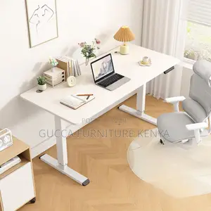 Office Desk: Electric Automated Adjustment Table-1.2 Meters