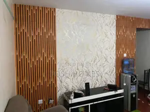 Fluted Panels Marble Wallpapers