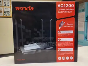 Tenda Ac10 Ac1200 Dual Band Gigabit Wireles .