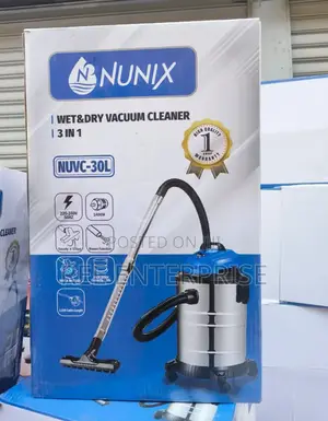 30 Litres Nunix Wet and Dry Vacuum Cleaner New