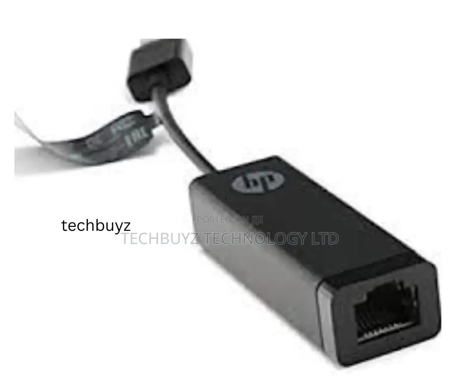 V7w66aa- Hp Usb-C to Rj45 Adapter - Black