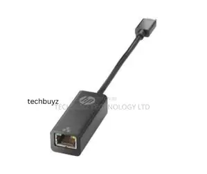 V7w66aa- Hp Usb-C to Rj45 Adapter - Black