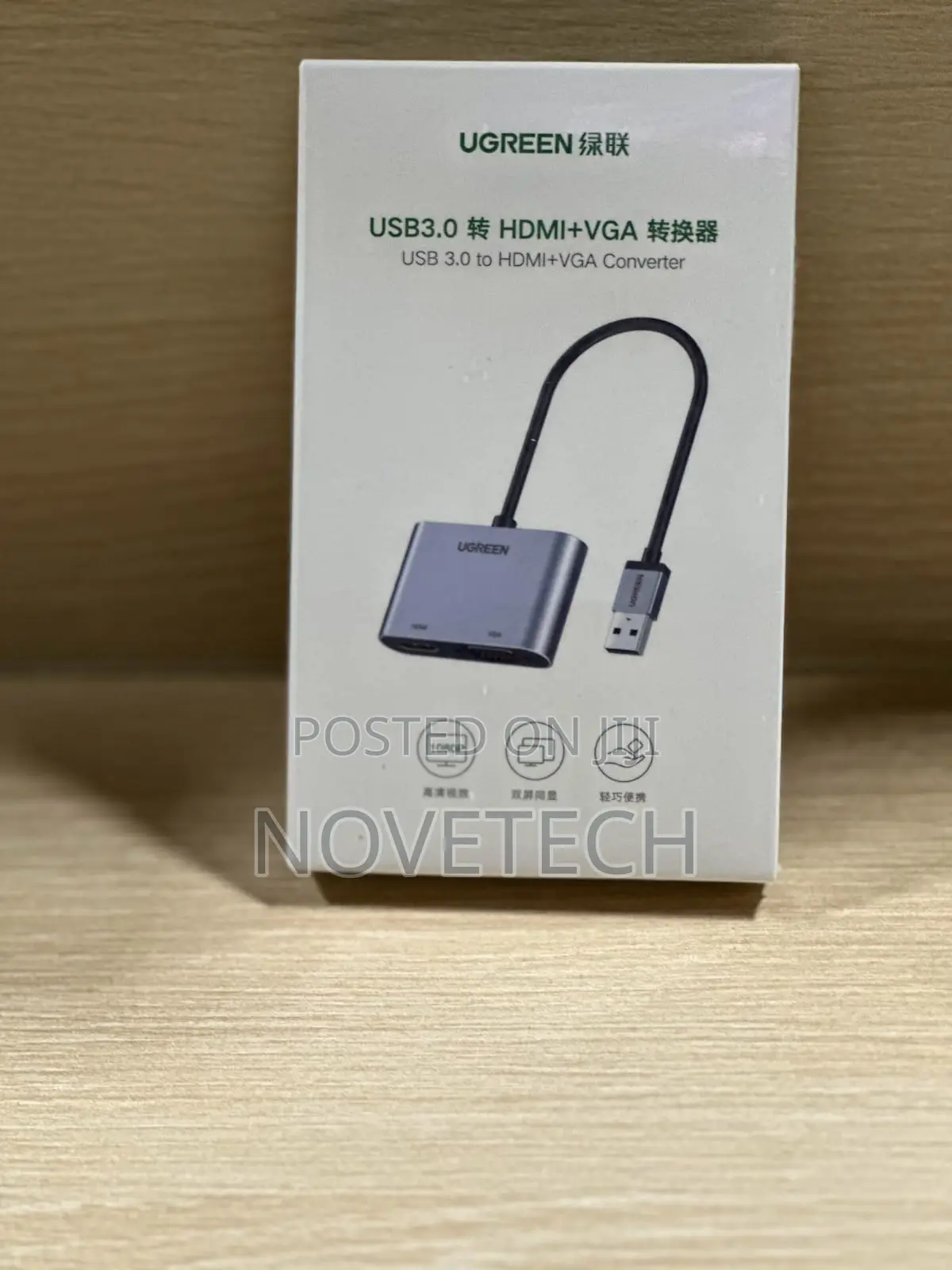 Ugreen Usb 3.0 to Hdmi+Vga Converter
