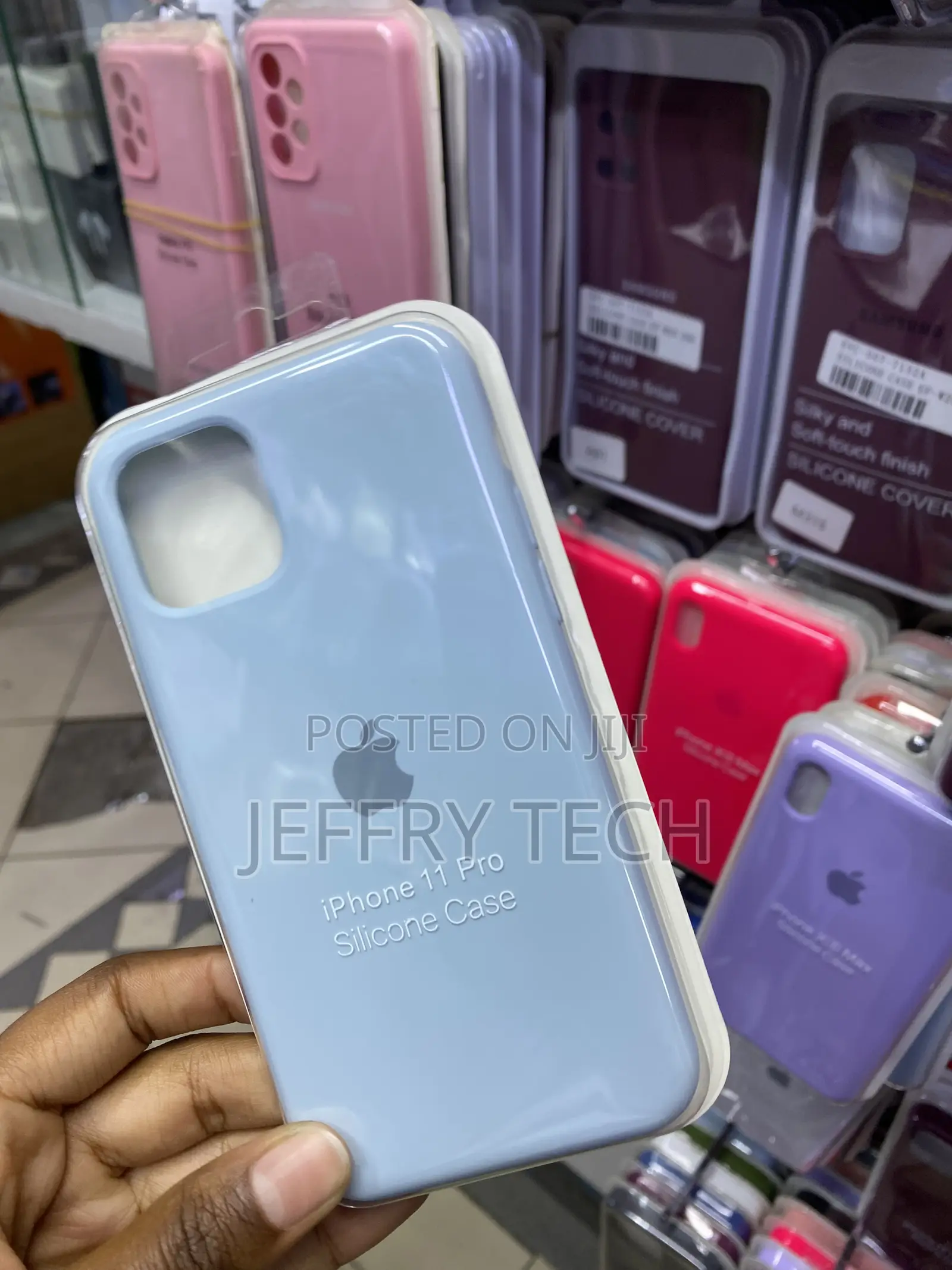 Icesword Compatible iPhone 11 Pro Case Liquid Silicone-Blue
