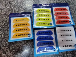 Door Open Colored Night Glowing Warning Open Stickers