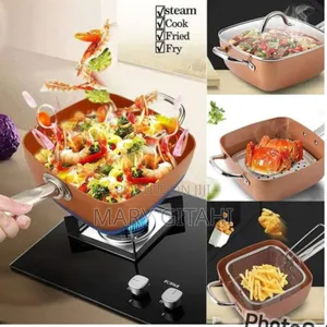 _Long Handle Copper Pan_*
