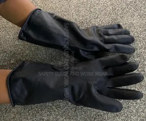 Rubber Gloves (Sun) – Long-lasting Industrial Gloves