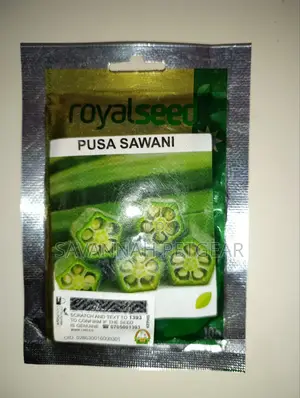 Simlaw Seeds Okra Pusa Sawani Planting Seeds - 10gm