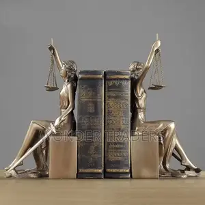 Roman Goddess of Justice Book Stopper Gift for Lawyer