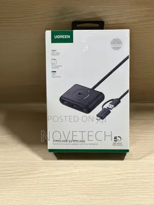 Ugreen Usb-C Usb-a 3.0 to 4-Port Hub 1m Black - Cr113