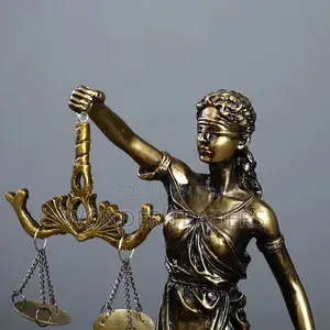 *Themis Goddess of Justice Statue Greek Mythology