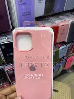 Gonez Silicone for iPhone 12 Pro Max With Microfiber Lining