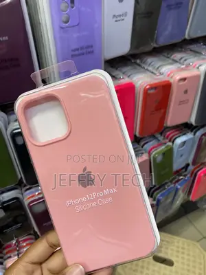 Gonez Silicone for iPhone 12 Pro Max With Microfiber Lining