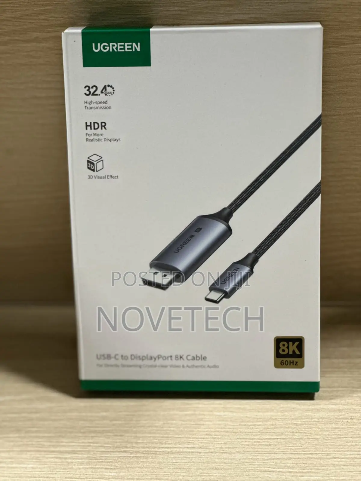 Usb Type C Ugreen Displayport Cable Video and Audio