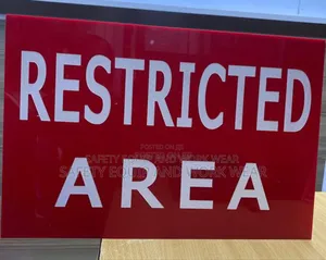 Restricted Area Sign – Do Not Enter